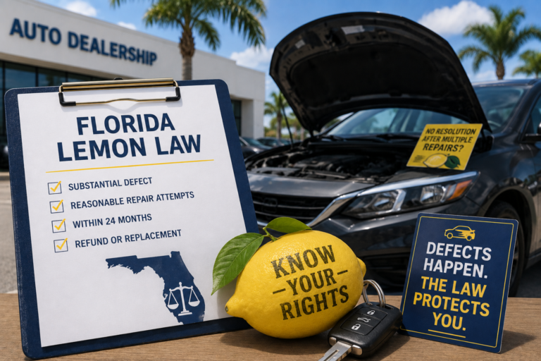 Florida Lemon Law: A Plain-English Guide to Your Rights