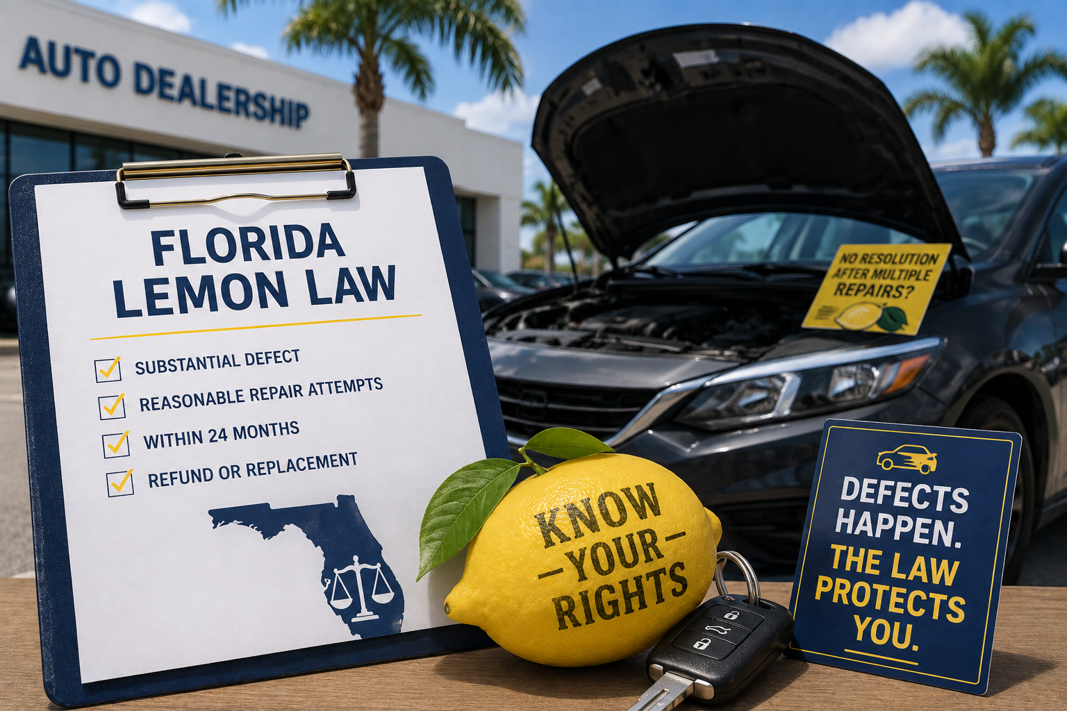 Florida Lemon Law: A Plain-English Guide to Your Rights