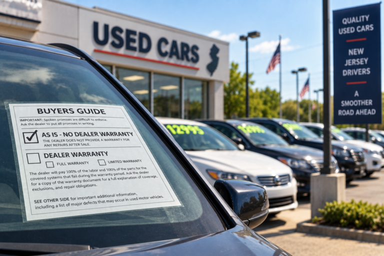 New Jersey Used Car Lemon Law: Do Used Cars Actually Qualify
