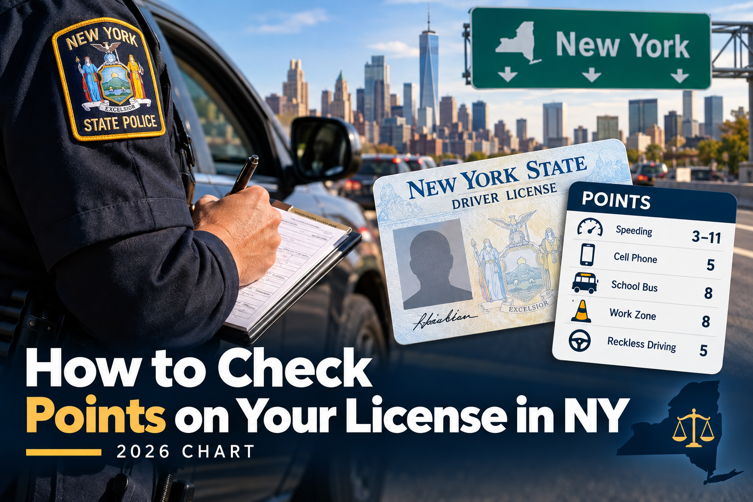 How to Check Points on Your License in NY