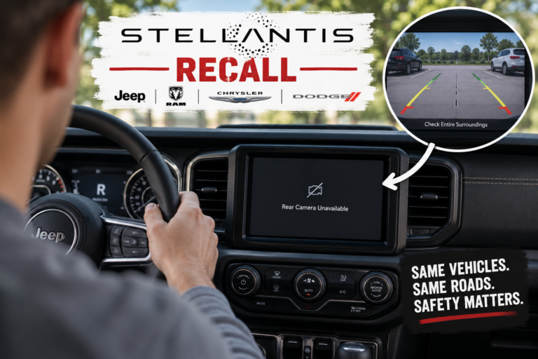 Florida Lemon Law and the Stellantis Backup Camera Recall