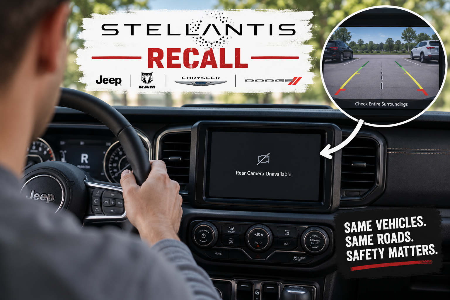 Florida Lemon Law and the Stellantis Backup Camera Recall