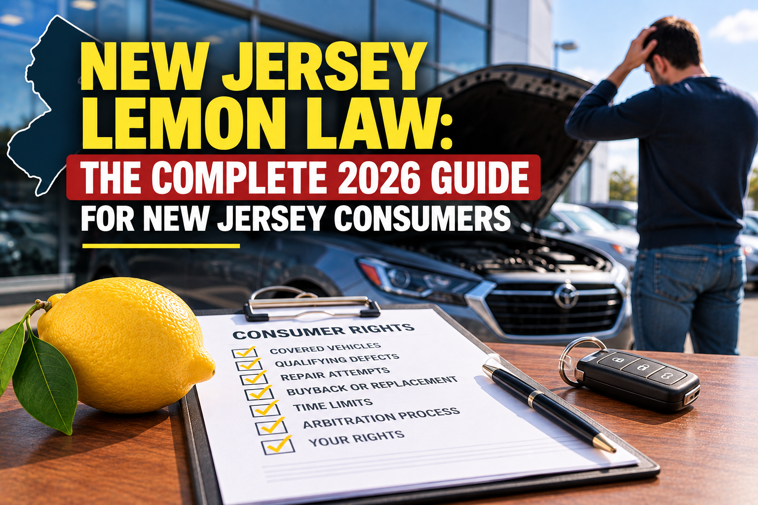New Jersey Lemon Law: The Complete 2026 Guide for New Jersey Consumers