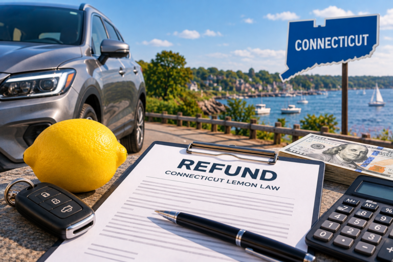 Connecticut Lemon Law Refund and Mileage Offset