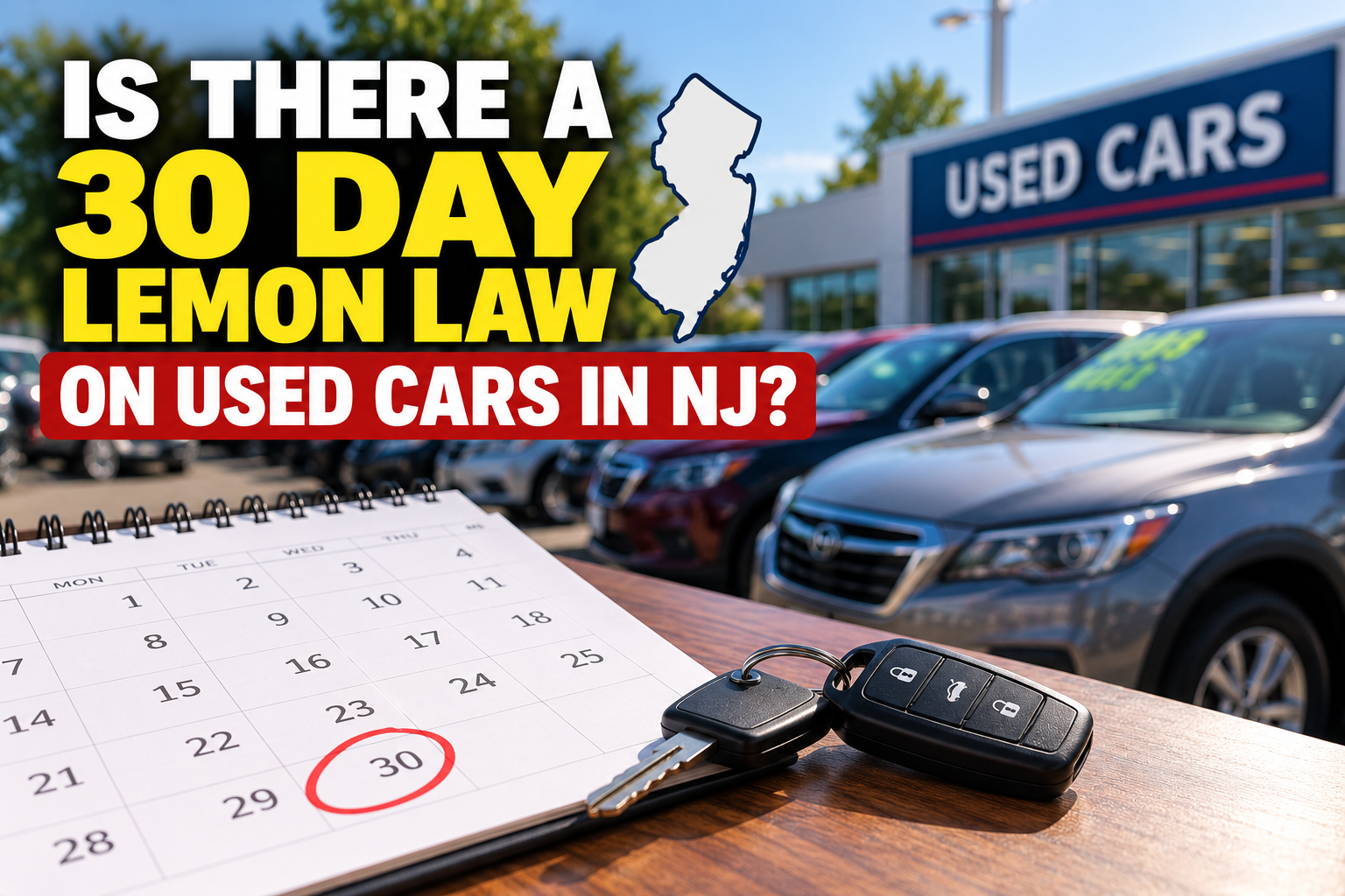 new jersey lemon law 30 days