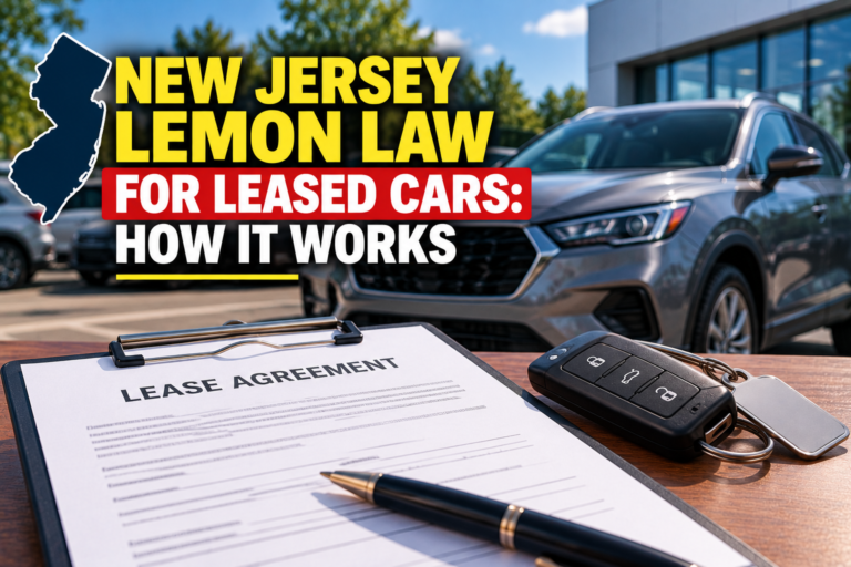 New Jersey Lemon Law for Leased Cars: How It Works