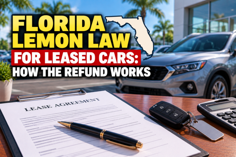 Florida Lemon Law for Leased Cars: How the Refund Works